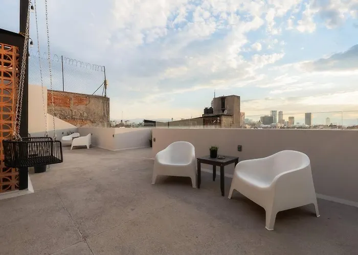 P302 Zocalo 3bdrm 2bath Rooftop Ac Apartment