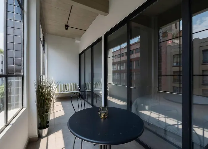 Apartment P302 Zocalo 3bdrm 2bath Rooftop Ac Mexico City