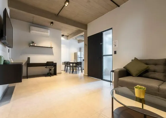 Apartment P302 Zocalo 3bdrm 2bath Rooftop Ac *